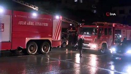 Isıtma soğutma sistemleri üreten fabrikada yangın çıktı