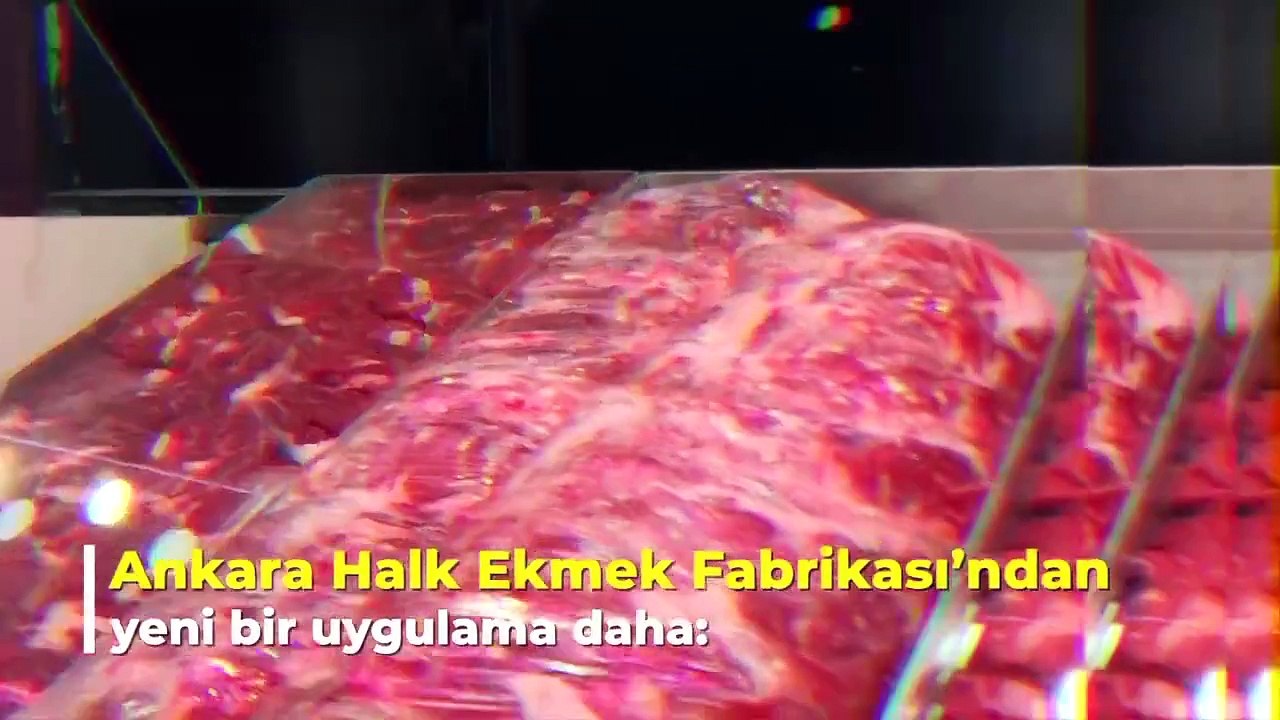 Ankara Büyükşehir Belediyesi ucuz et satacak. Mansur Yavaş projeyi duyurdu