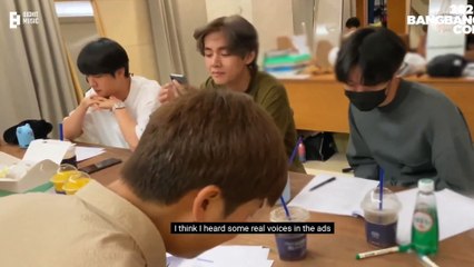BTS Behind The Scenes "JiJinJung’s RADIO" on Honey FM ENG SUB