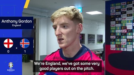 'We got a smack in the nose' - England using defeat as wake-up call