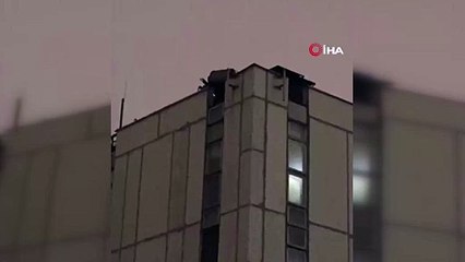 Rusya’da binalarının çatılarına hava savunma sistemi yerleştirildi