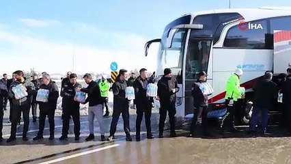 Seferberlik ilan edildi. 447 polis törenle uğurlandı