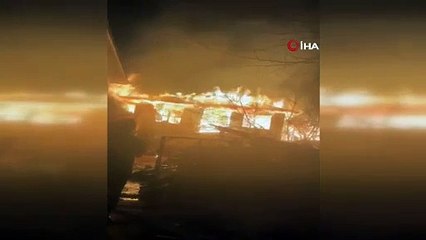 Kalorifer kazanı infilak etti