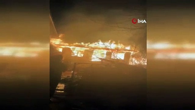 Kalorifer kazanı infilak etti