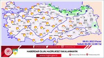 Kar, yağmur, sis ve don hepsi birden hücum edecek. Meteoroloji açıkladı