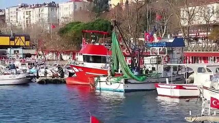 Tekirdağ'da lodos etkisini sürdürüyor