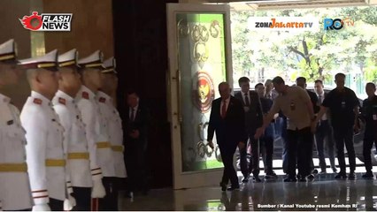 MANTAN PM TURKI TEMUI MENHAN PRABOWO BAHAS KEKUATAN PERTAHANAN KEDUA NEGARA