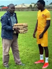 Zambiya Ligi'nde maçın adamına büyük ödül: 5 koli yumurta