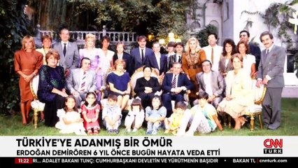 Türkiye'ye adanmış bir ömür... Erdoğan Demirören 6 yıl önce bugün hayata veda etti