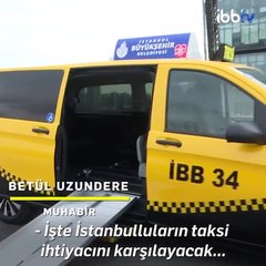 İBB yeni taksileri tanıttı. Şubat'ta trafikte olacaklar
