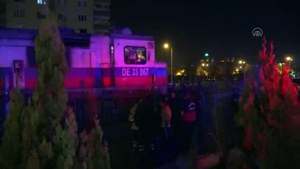 Yük treninin çarptığı kişi öldü