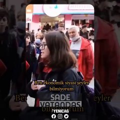 Kız çocuğunun sokak röportajındaki sözleri tüyleri diken diken etti. Yakarsa dünyayı bu sözler yakar