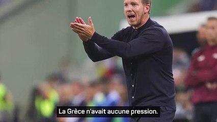 Nagelsmann : "Une bonne réaction en deuxième période"