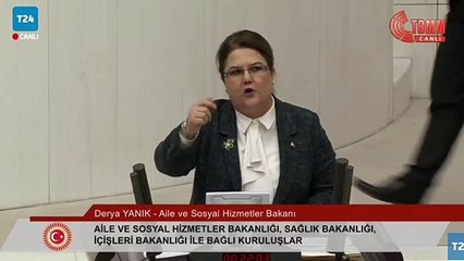 Muhalefet vekillerinden ‘sırtı dönük’ protesto. Bakan Yanık küplere bindi