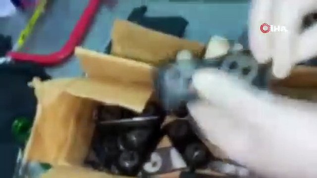 İstanbul’da kaçak silah atölyesine polis baskını