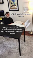 Cette citation d'Aristote va t'ouvrir les yeux... (Exclusivité Dailymotion)