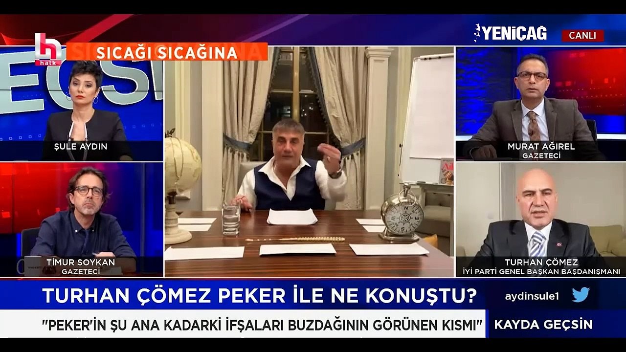 Turhan Çömez'den müthiş Sedat Peker açıklaması....