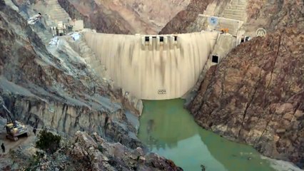 Yusufeli Barajı ve HES'te su seviyesi 45 metre oldu