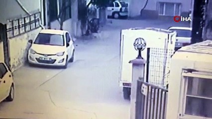 Doğalgaz sobası bomba gibi patladı. O anlar kameraya yansıdı