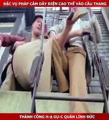 đặc vụ pháp cấm điện vào cầu thang
