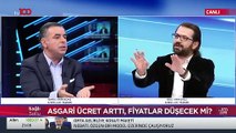 tv100 yayınında ‘asgari ücret’ tartışması. Yüzde 70'lik kesimin ‘fazla’ maaş aldığını iddia edince stüdyo karıştı