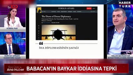 Babacan'ın ‘Baykar’ açıklamasına Ece Üner canlı yayında tepki gösterdi