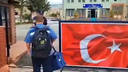 Jandarma'dan milyonları duygulandıran video. Mertcan'ın asker olma hayali gerçek oldu