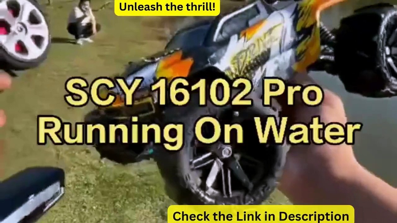 SCY16102 16102Pro 4WD 2.4Ghz With Lipo Dual Wheels Brushless 70kmh High Speed RC Car Gift For Kids