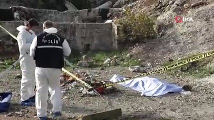 Antalya’da boş arazide kadın cesedi bulundu