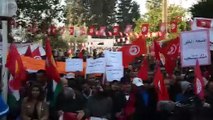 Tunus'ta hükümet karşıtı protesto