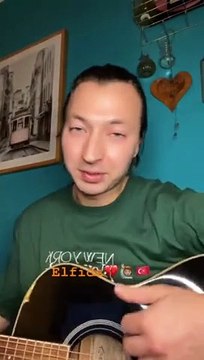 Haluk Levent, kendisine ait olan Elfida şarkısını, Türkçe bilmediği halde söyleyen müzisyeni paylaştı: Benden güzel söylemiş