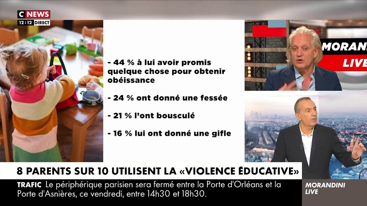 Le Dr Edwige Antier explique dans Morandini Live, pourquoi il ne faut jamais lever la main sur un enfant ni même lui crier dessus : "Ce sont des violences éducatives !"