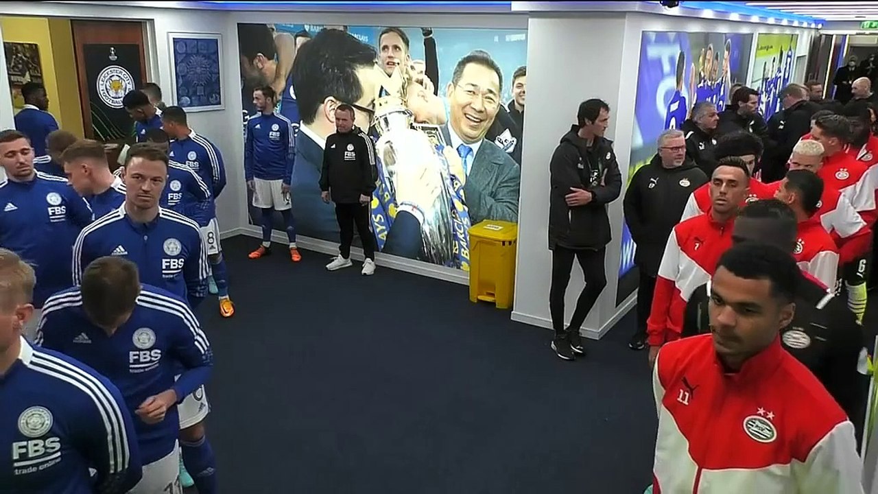 Leicester City vs. PSV Eindhoven 2021/22 - 1.Half