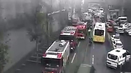 Son dakika haberi: Çırağan Sarayı'ndaki yangın kontrol altına alındı