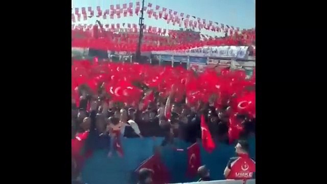 Erdoğan'a AKP mitinginde tepki! Kürsüye çıkınca böyle bağırdılar