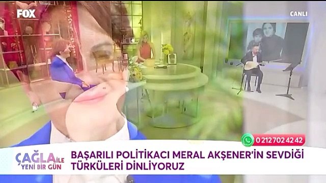 Meral Akşener canlı yayında ağladı. Akşener Çağla Şikel'in programında Selanik Türküsü'nü söyledi