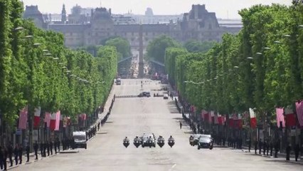 Suivez la cérémonie à l'Arc de Triomphe avec Joe Biden et Emmanuel Macron