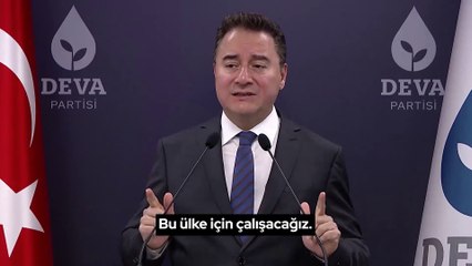 Ali Babacan iş dünyasına seslendi: Türkiye'den vazgeçmeyin