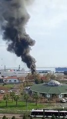 Samsun Limanı'nda patlama: Çok sayıda ekip sevk edildi