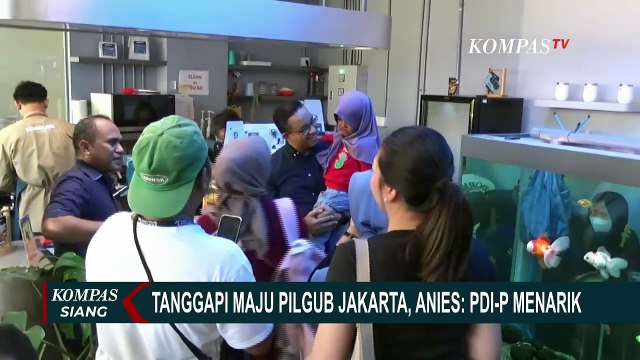 Tanggapi Puan soal Pilgub Jakarta 2024, Anies Baswedan: PDIP Juga Menarik