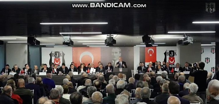 Beşiktaş Divan Başkanı Tevfik Yamantürk Beşiktaş Başkanı Ahmet Nur Çebi ile köprüleri attı. İşte konuşmanın tam metni