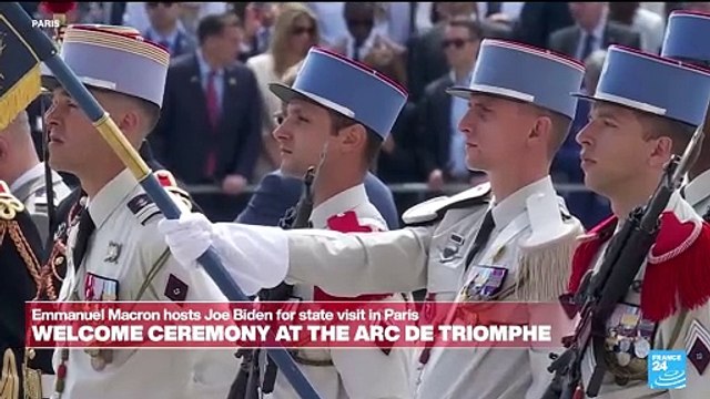 Macron hosts Biden in Paris: Ukraine top item on agenda