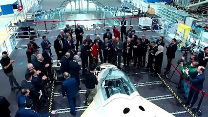 Milli Muharip Uçak son montaj hattına taşındı