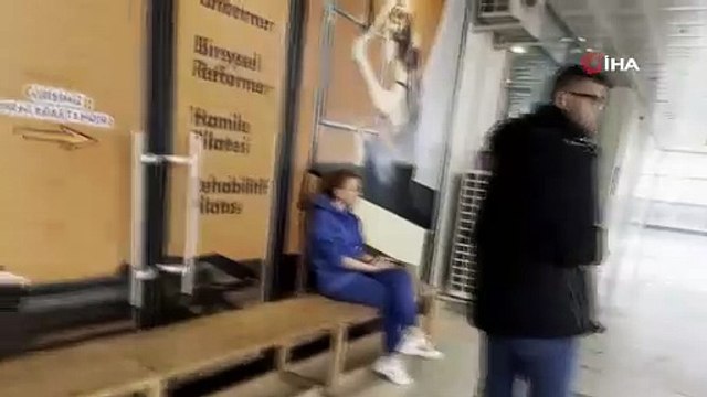 Kargo çalışanına 'Bekle' deyince ortalık karıştı