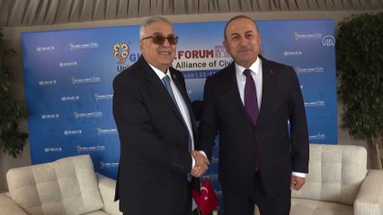 Dışişleri Bakanı Çavuşoğlu, Fas'ta Lübnanlı mevkidaşı Buhabib ile görüştü
