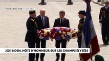 Joe Biden, hôte d'honneur sur les Champs-Élysées