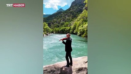 Huzurun sesi Munzur Çayı'nda yankılandı