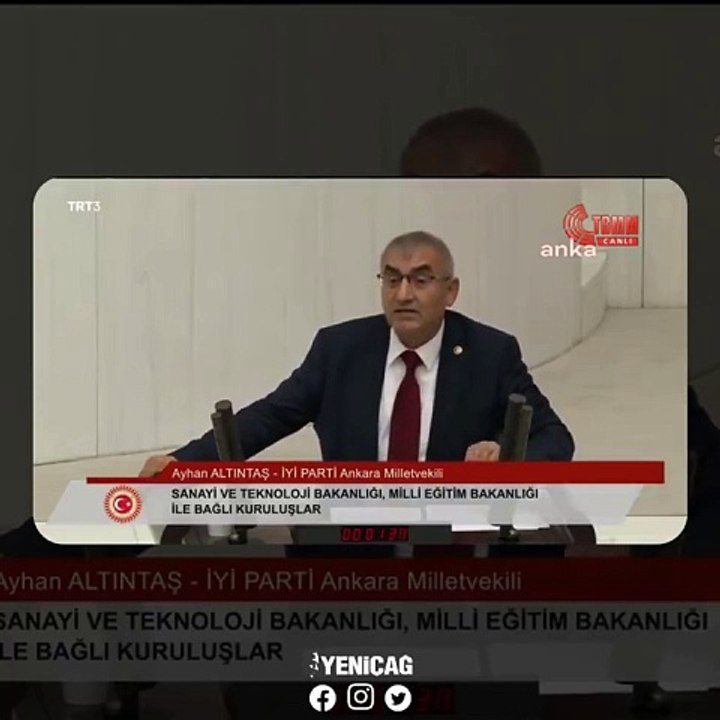 İYİ Partili Ayhan Altıntaş: En az iki Roketsan’ı oluşturabilecek kadar değerli mühendisimizi yurt dışına kaybetmişiz