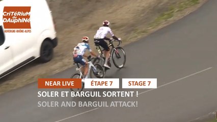 Soler and Barguil attack on the Col de la Ramaz! - Stage 7 - Critérium du Dauphiné 2024