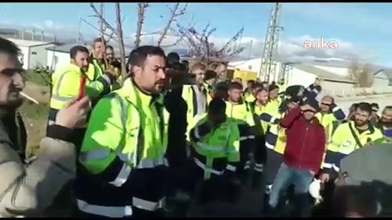 Siyanür sızıntısıyla gündeme gelen madendeki işçiler iş bıraktı